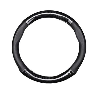 TATACLEA Steering Wheel Genuine Light Grip Good Suitable for All 38cm Cover, Leather, Car, Breathable, Anti-Slip, Stylish, Feel, Touch, Durable,