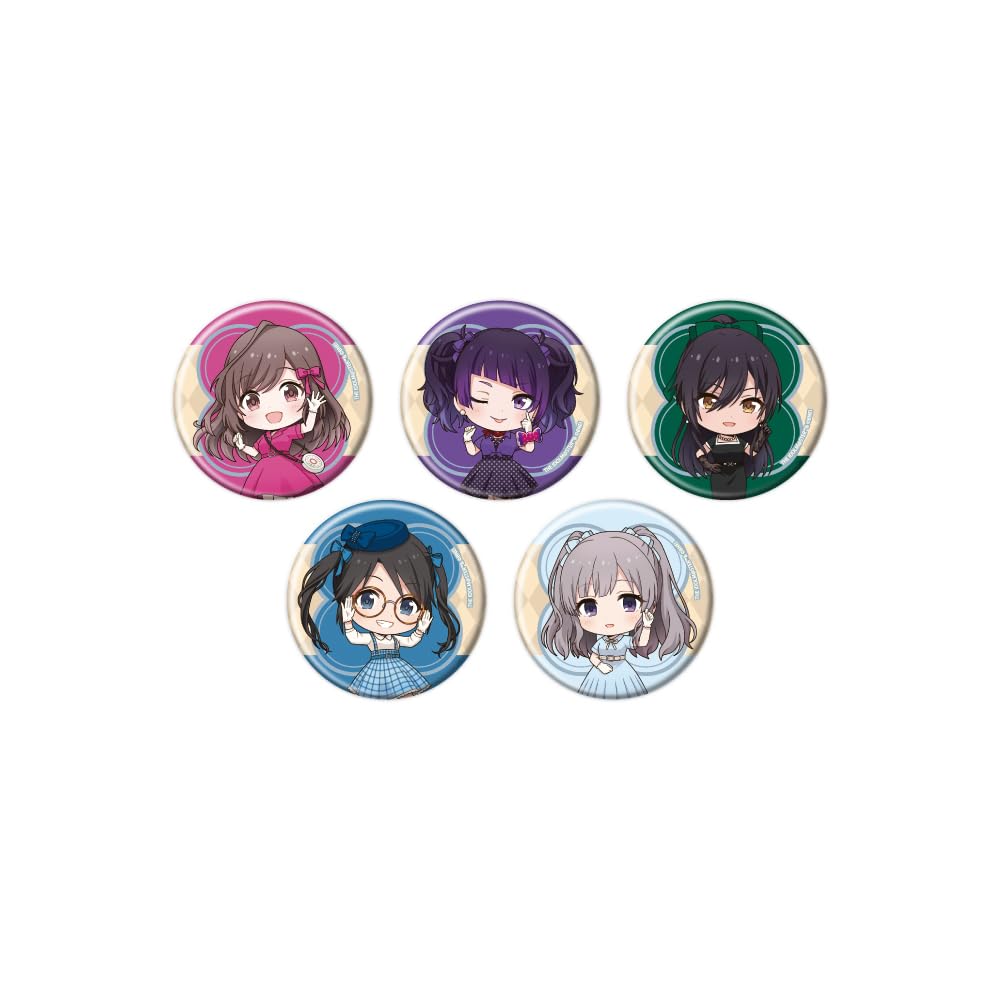 

Series x Seibuen Amusement Park Retro Fest 06 The Idolmaster Shiny Colors Can Badge Complete Set of The Idolmaster (Box 5)