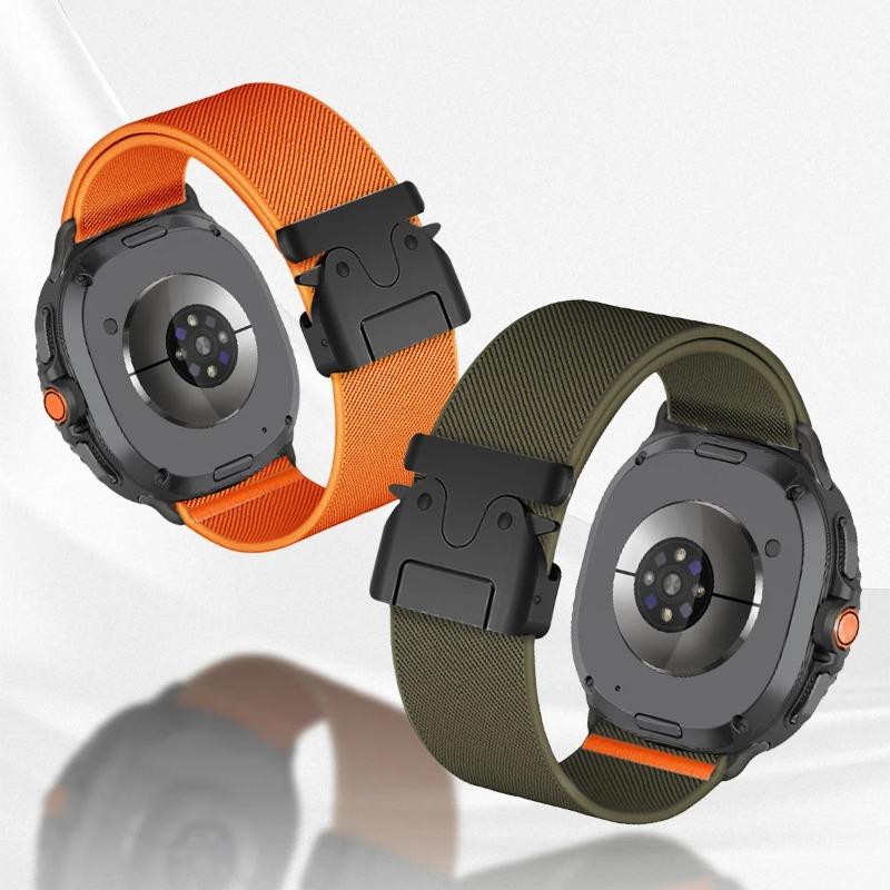 Nylon Strap Band for Samsung Galaxy Watch 8 40mm 44mm Comfortable Breathable Bracelet for Galaxy Watch 8Classic 46mm Correa Band