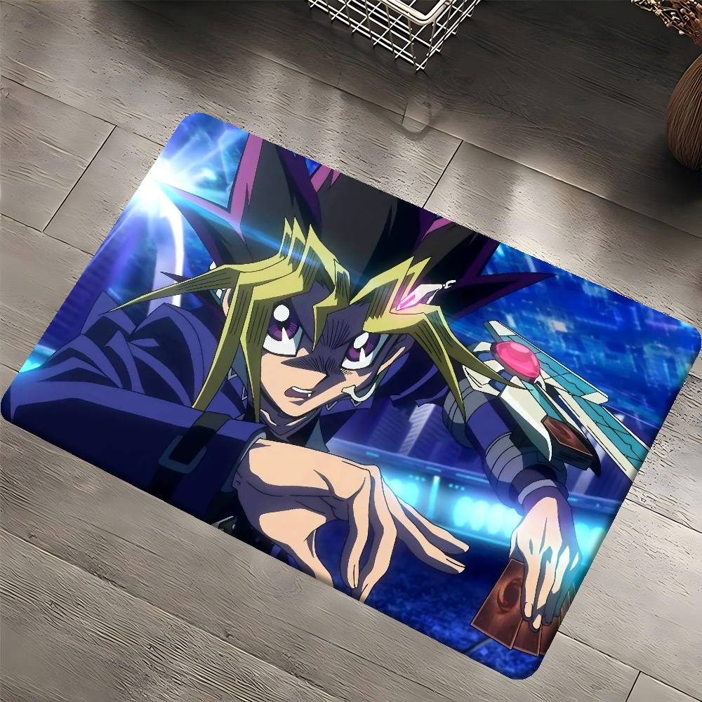 

1PC Anime Y-Yu G-gi O-oh Bathroom Mat Anti-slip Absorb Water Long Strip Cushion Bedroon Mat Welcome Doormat 40x60 cm
