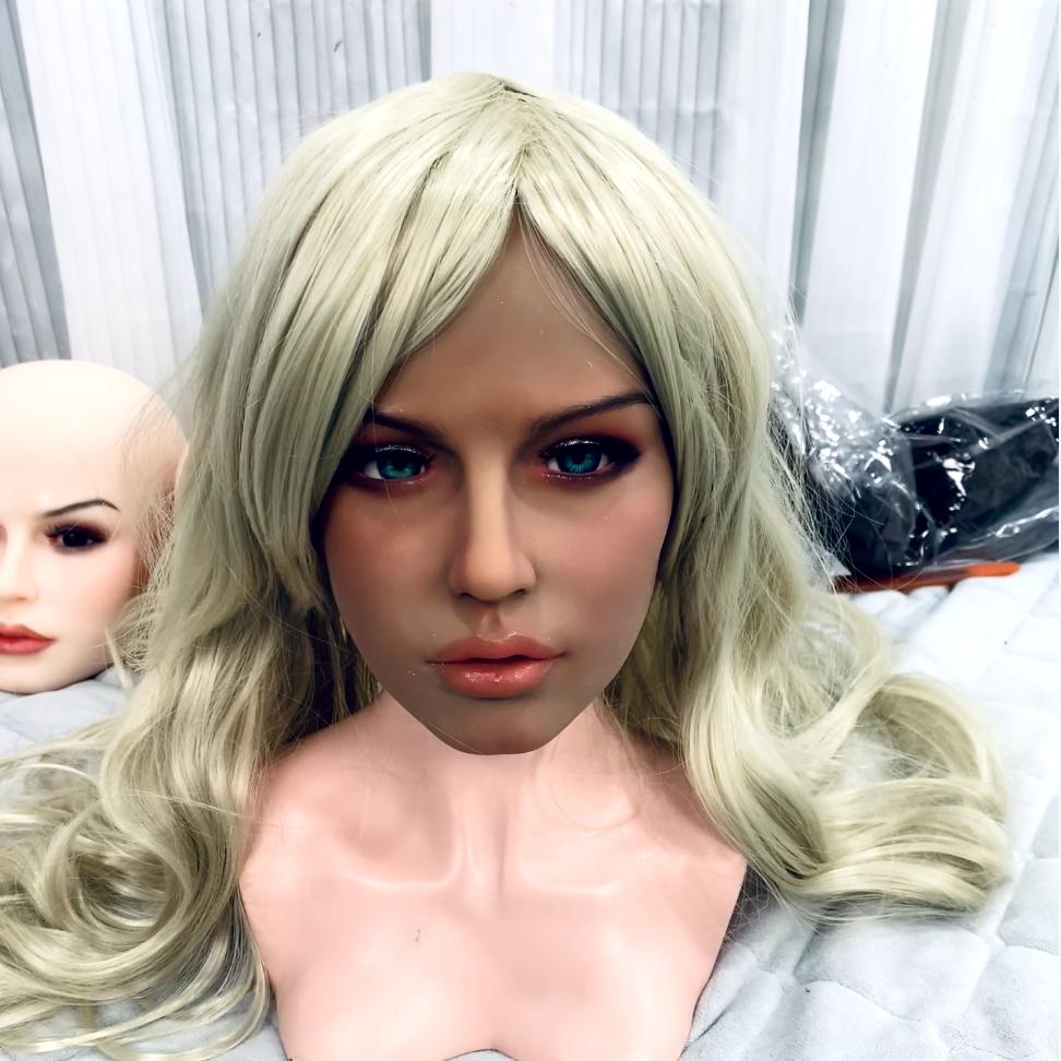 Männer Sexpuppe TPE Kopf Oralsex Nackt Gebräunt Mit Mund M16 Masturbationsbecher Erotisches Erwachsenen Sexspielzeug