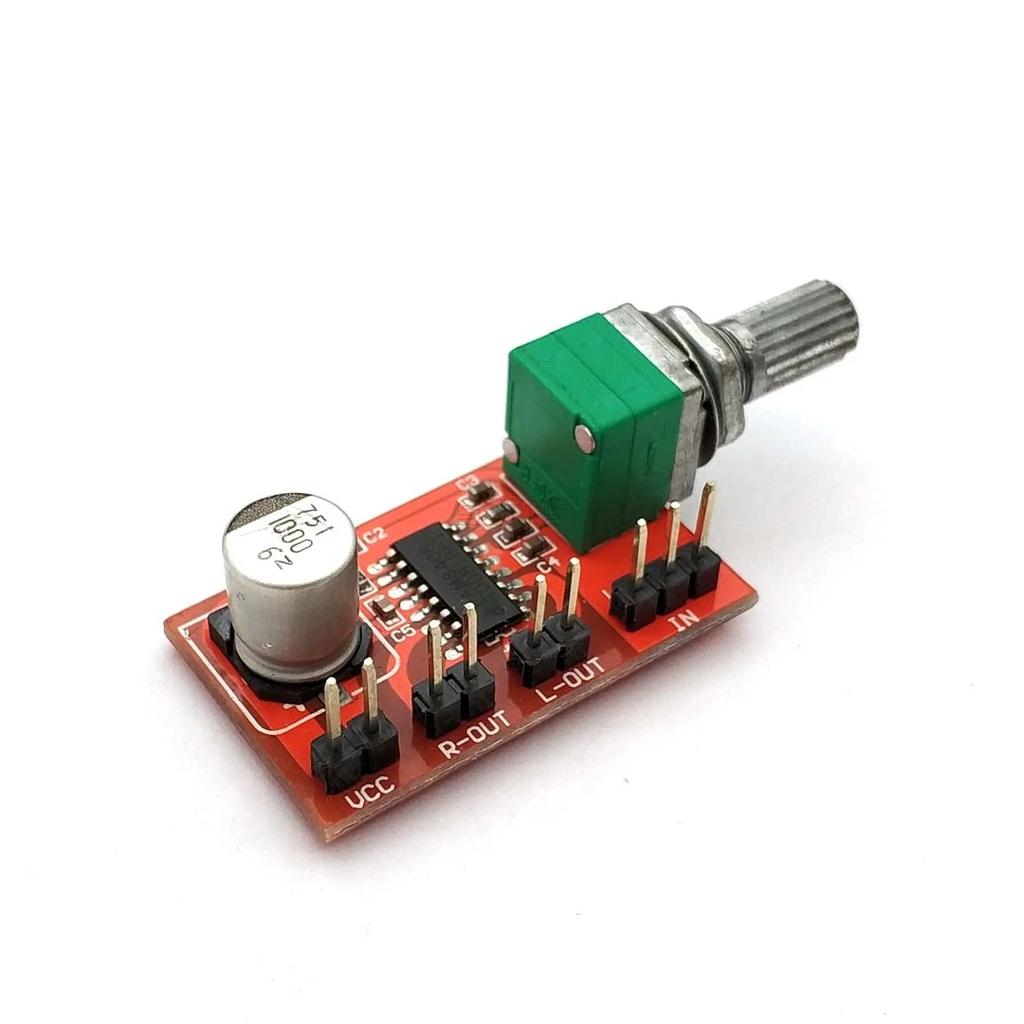 PAM8406 Digitales Leistungsverstärkerboard Knochenleitungslautsprecher Leistungsverstärkerboard Mit Lautstärkepotentiometer