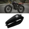 Fuel Motorcycle Universal Bright Black Retro Fuel Gas with Cover Switch Fit for CG125 Fuel Tank with Cap Switch Gas Tank