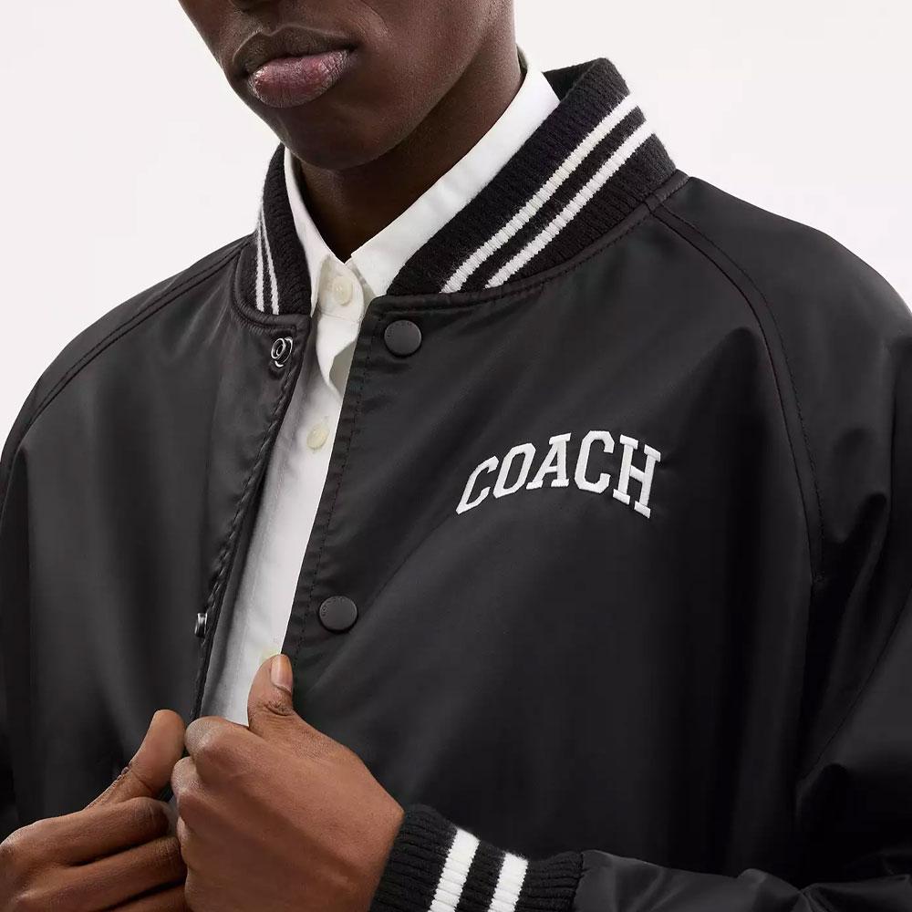 COACH SS25 Puffer Jacket Men's Black CY255-BLK