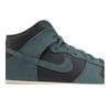 Nike Dunk High Premium 'Faded Spruce' (Unisex) Black / Black / Light Cream / Faded Spruce Skateboard Shoes DQ7679 002
