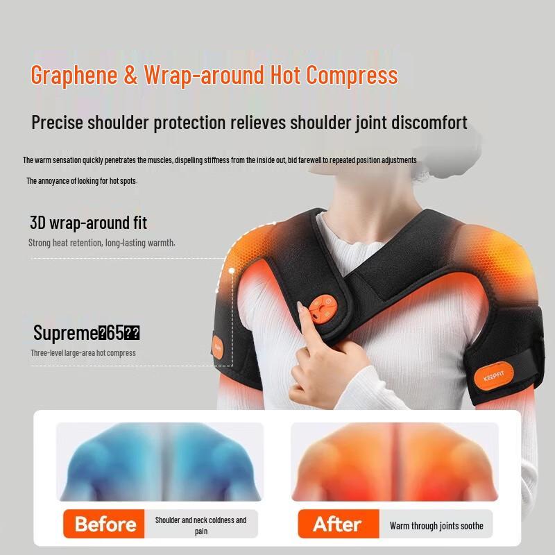 Keepfit Electric Heated Shoulder  Neck Massager