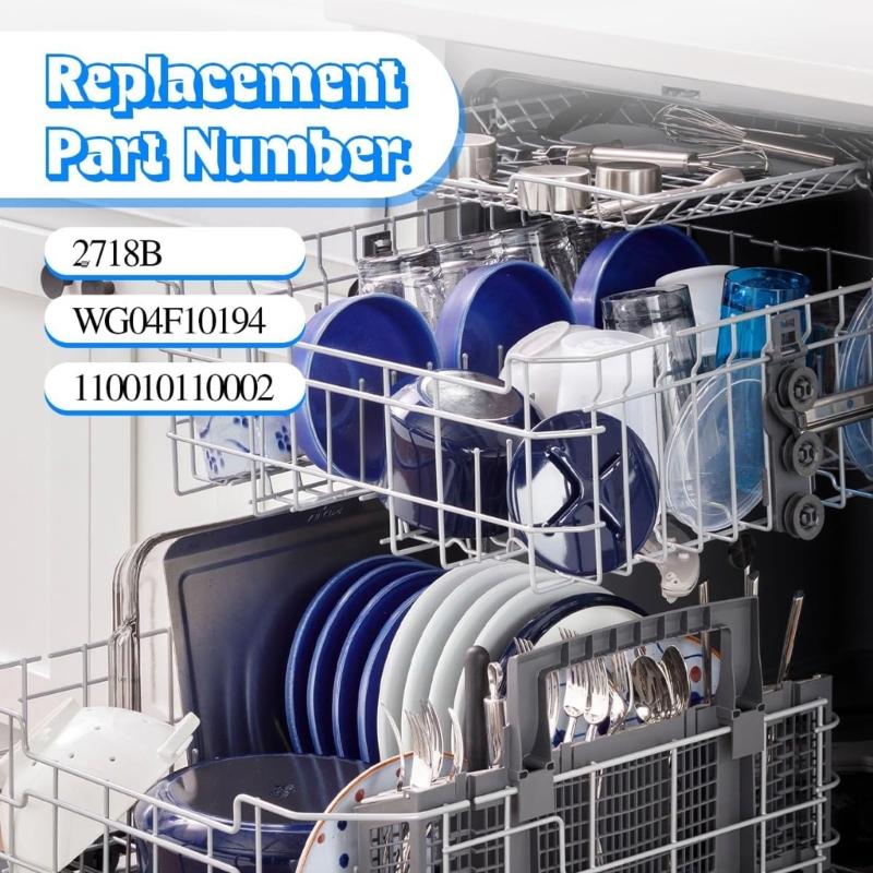 2718B Dishwasher Drain Pump Assembly Appliance Water Drainage Part Designed For Simple to Installation Enduring