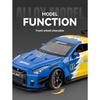 1/24 Nissan GTR R35 Spray Supercar Alloy Car Model Sound and Light Children's Toy Collectibles Birthday Gift
