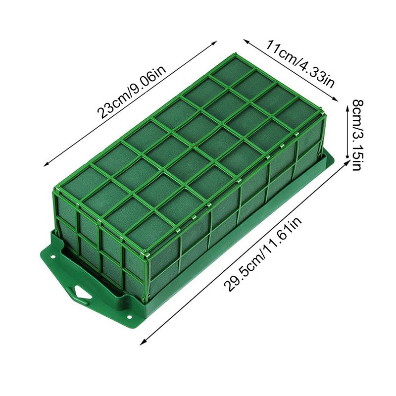 1 ks Oasis Mokré Pěnové Bloky Květinové Květinářské Zelené Pěnové Cihly Pěnové Bahno pro Čerstvé Květiny Pro Květinová Aranžmá Květinářství DIY Bahnitý Blok