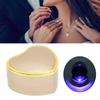 Heart Shaped Necklace Box Elegant Jewelry Display Gift Box with LED Light for Proposal Engagement
