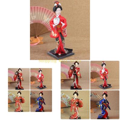 KX4B Japanische Kimono-Puppen Tischdekorationen Figur Ornament für Restaurantdekorationen