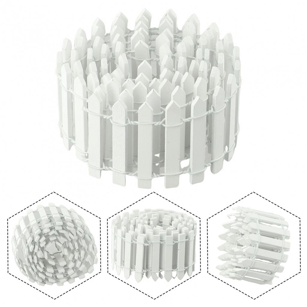 Fence 5*100cm Creative DIY Decoration Garden Home Landscape