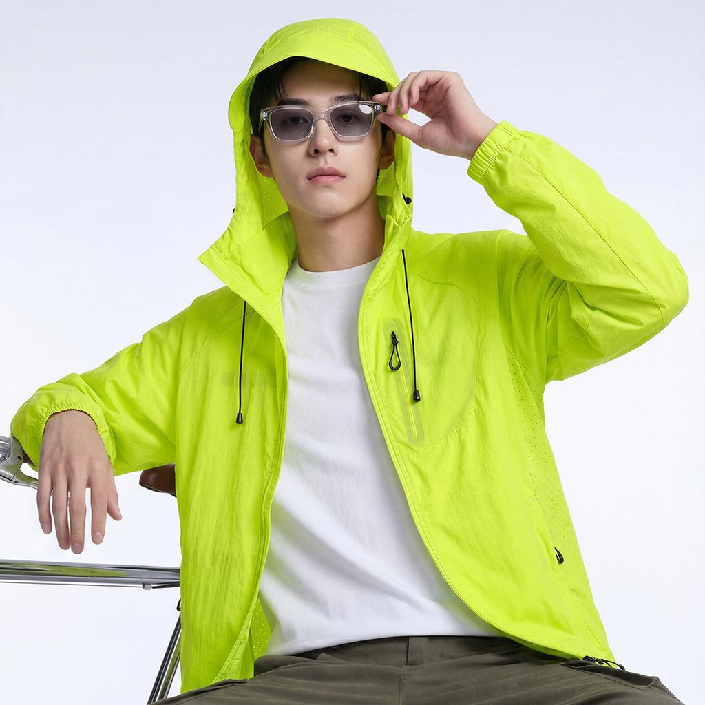 Ice silk nylon sunscreen clothing for men and women summer UV protection 1011 new light and breathable outdoor fishing sunscreen clothing