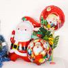 Snowman ChristmasTree Santa Claus Air Balloons Cartoon Balloons Christmas Decorations Aluminum Foil