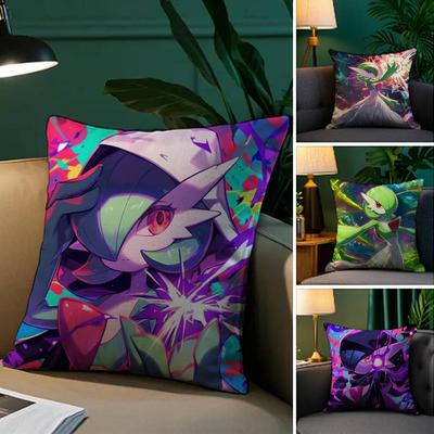 Cute G-Gardevoir Pillow Case Plush Fabric Soft Pillowcase Double Sided Print Sofa Cushion Pokemon Cover Throw