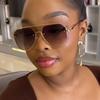 Fashion Pilot Sunglasses Women Oval Vintage Brand Designer Square Men Sun Glasses Shades Female Eyewear Anti-Glare Uv400