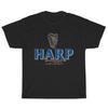 Lager-Harp Logo Amerikaans Heren T-shirt Grappig Maat S tot 5XL