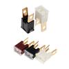 5Pcs Car Square External Plug-In Long Foot Fuses 20-120A Square Car Fuse Box Waterproof Sockets