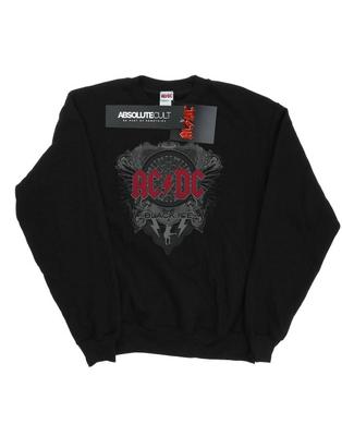 Mens Black Ice With Red Sweatshirt