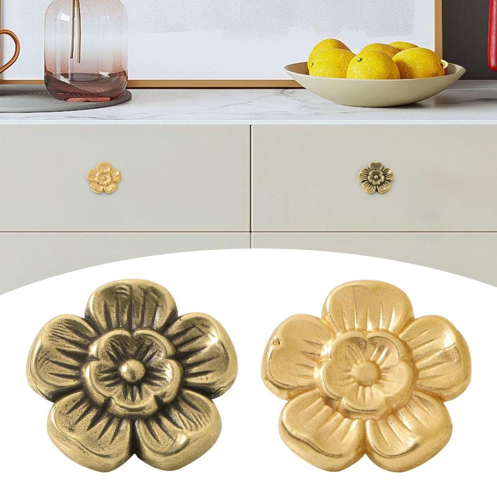 Cabinet Knobs Versatile Sturdy Drawer Handle Knob Brass Door Handle Cabinet Drawer Handle for Hallway Home Bedroom Balcony Door