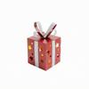 Iron Gift-Box Decoration Miniature Metal Christmas Painted