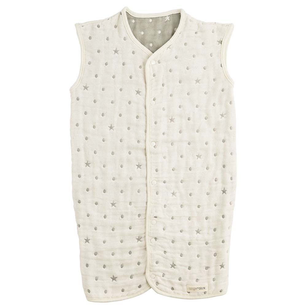 

angerolux Made in for Preventing Colds and Poor Sleeping Positions Year-Round Sleeper, Breathable, 6-Layer Gauze, 2-Way, Japan, Off-White/Moss Gray,