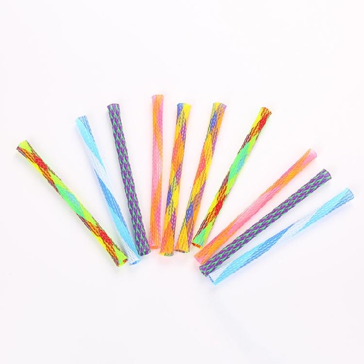 Juguete para afilar los dientes de los gatos Forma de tubo colorido para gatitos Masticar mejor Atrae a los gatos