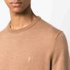Polo Ralph Lauren Solid Color Crew Neck Pullover Sweater Men Sweater Camel-Brown 710917042-001