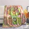 Cardcaptor Sakura Print Flannel Blanket, Ultra Soft High Quality All Seasons Warm Throw, Home Decor Cozy Blanket, Perfect Christmas Gift