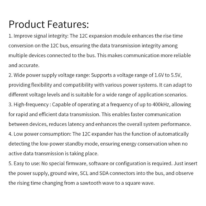 LTC4311 I2C Terminal Amplifier Module Extension Portable Expansion Module Active Terminal Signal Amplifier Module