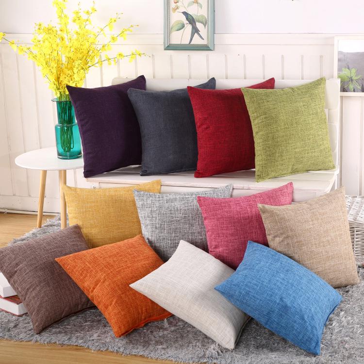 plain pillow covers online