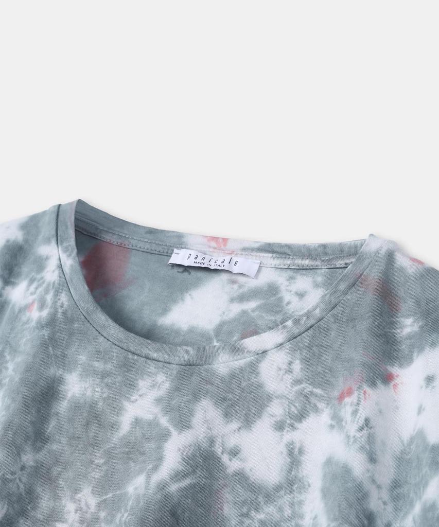 Panicalle Tie-Dye Cotton Jersey T-Shirt 2 Colors