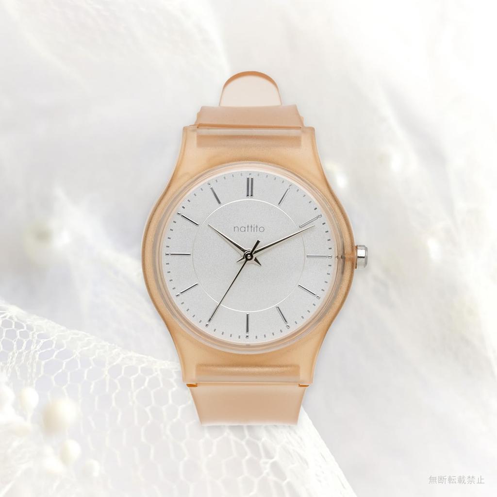 Fieldwork Women's Analog Watch with PVC Strap, Matte Brown, JN029-3