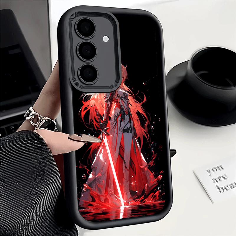 Handyhülle für Samsung Galaxy A17 A16 A15 A14 A13 Sword Art Online Yuuki Asuna A56 A36 A26 A55 A35 A25 A54 A34 A24 A53 A33 A23 A