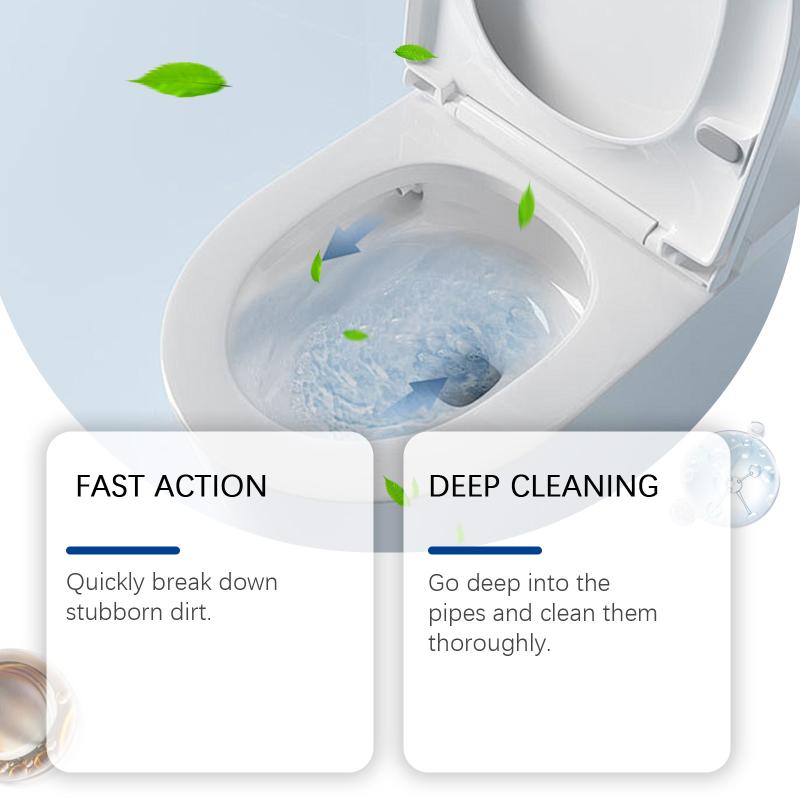 Stain Remover Toilet Tablets Deep Cleaning Solution Maintains Freshness Removes Odor Perfect for Family Bathroom