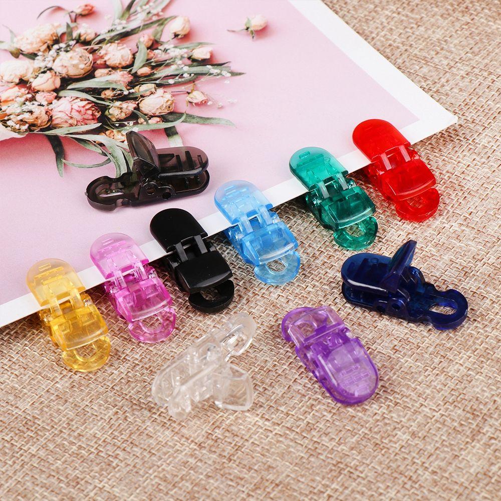 Durable Firm DIY Masks Accessories Canopy Clamp Plastic Clip Rope Buckles Camisole Stabilizer Clips