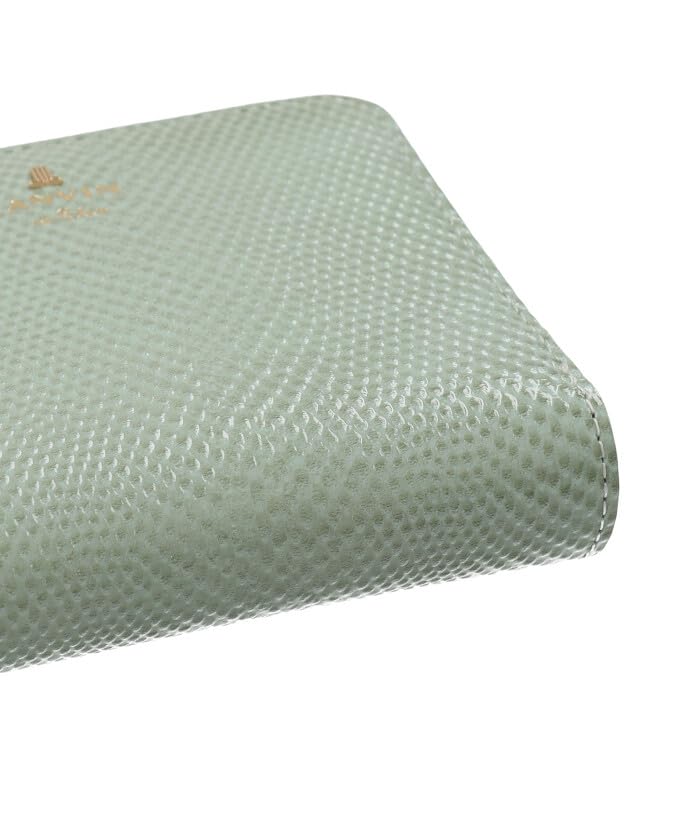 En Wallet L Zipper Wallet Magenta 481686 Mint [LANVIN Bleu] Bi-fold [New Model] Women's