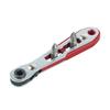 1Pc Mini Manual Bidirectional Ratchet Hex Screwdriver Wrench Multipurpose Magnetic Right Angle Flat Head Socket Tool