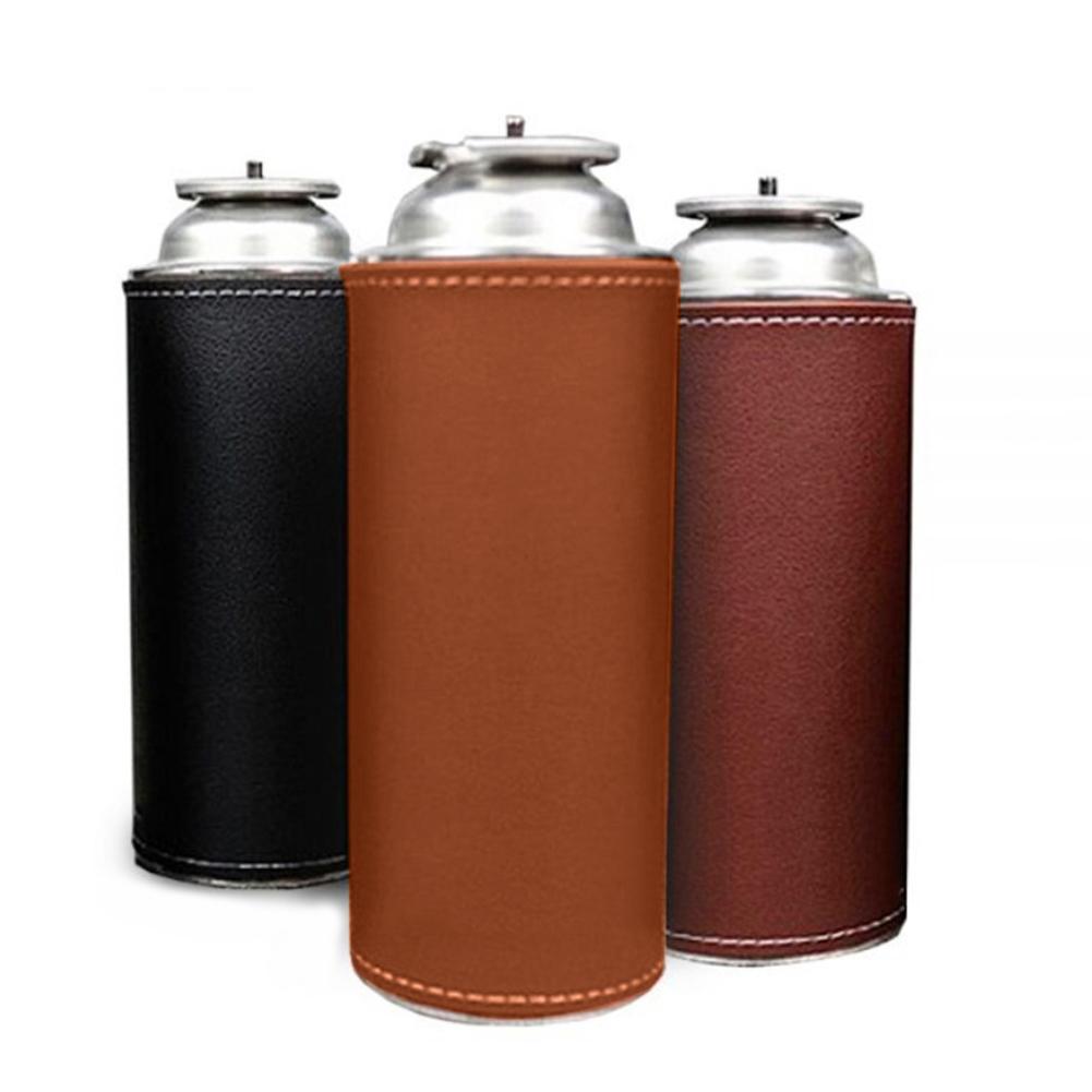 Cylinder Tank Storage Bag Accessories Gas Tank Protective Cover Long PU Leather Canister Cover Bag Gas Storage Cover