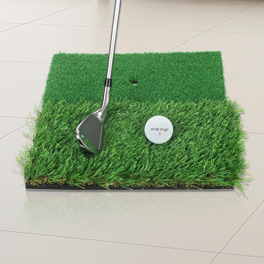 Synthetic Turf Golf Hitting Pad Golf Path Feedback Golf Practice Swing Path Golf Training Aid Equipment