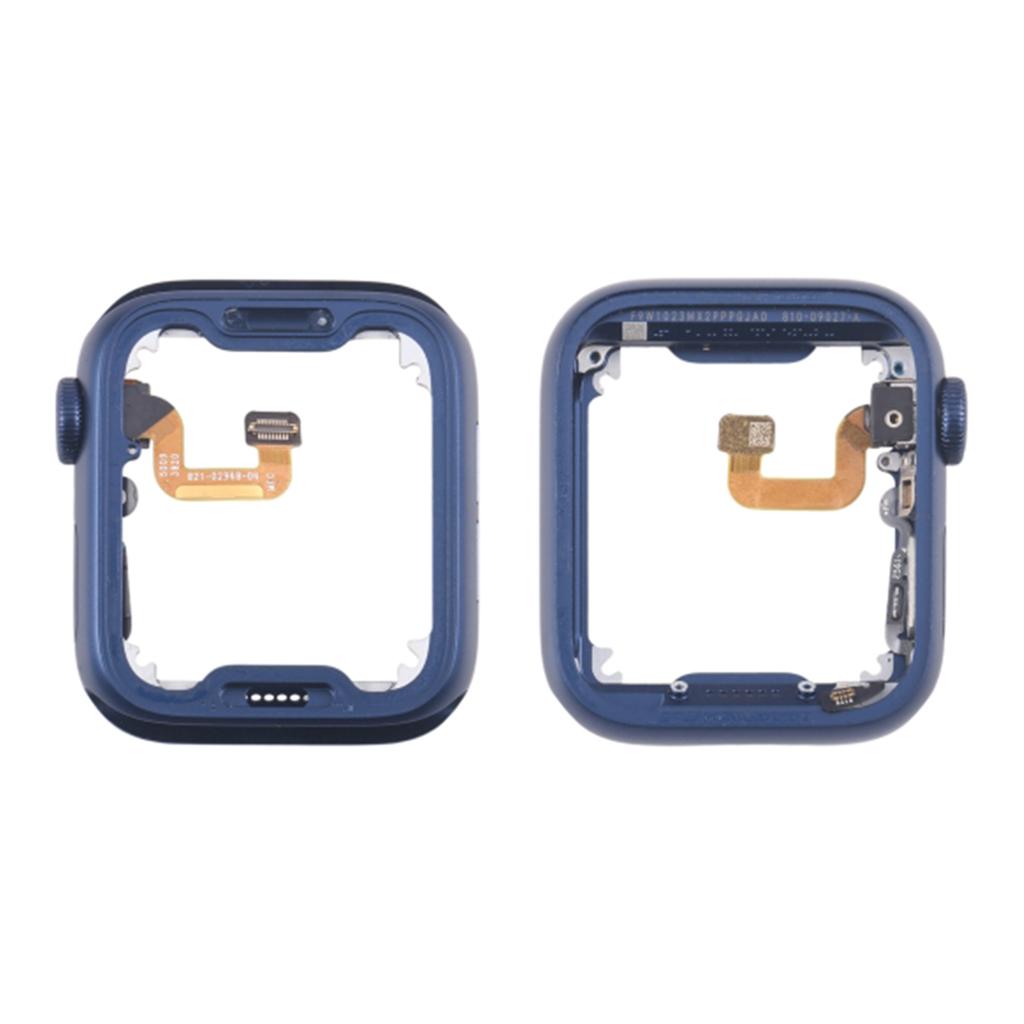 For Apple Watch Series 6 44mm GPS Version Frame With Crown Rotation Axis Flex Cable Disassembled Original No Logo