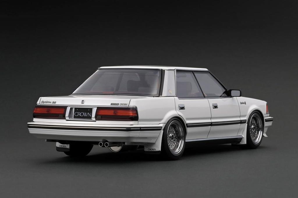 ignition model scale Toyota Crown Royal Saloon G finished IG3823 TK.Company 1/18 2.8 (120) White, product,