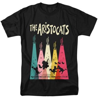 The Aristocats Womens/Ladies Rainbow T-Shirt