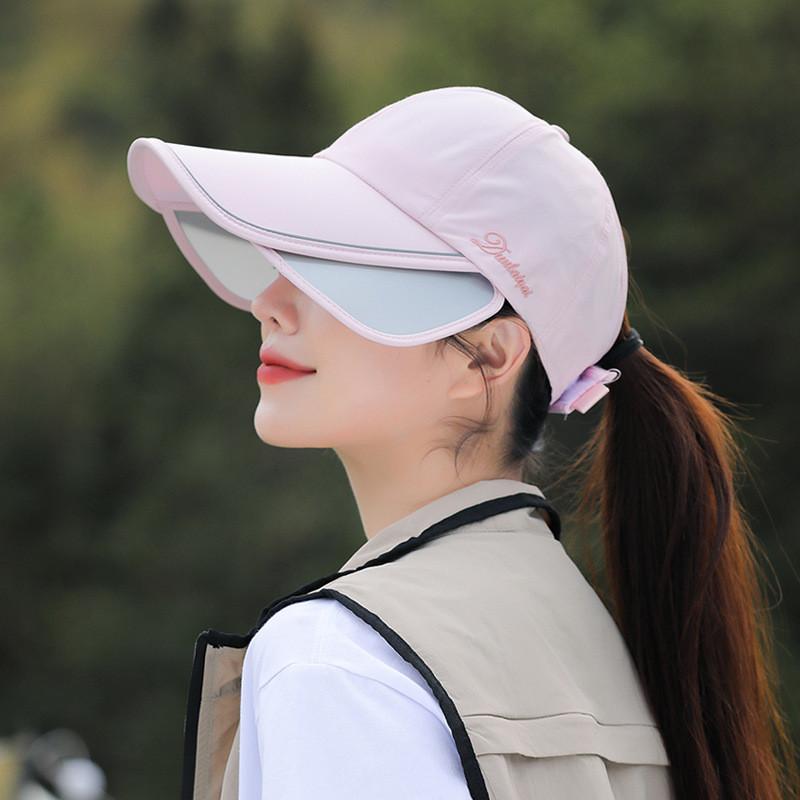 Summer Baseball Hat Womens Large Brim Sunshade Cap With Breathable Quick Dry Fabric For Travel And Outdoor Activities