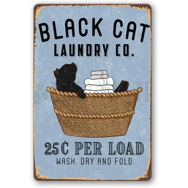 Vintage Metal Tin Signs Plaque Laundry Room Man Cave Home Cafe Bathroom Club Bar Wall Decor Retro Iron Painting Art Posters