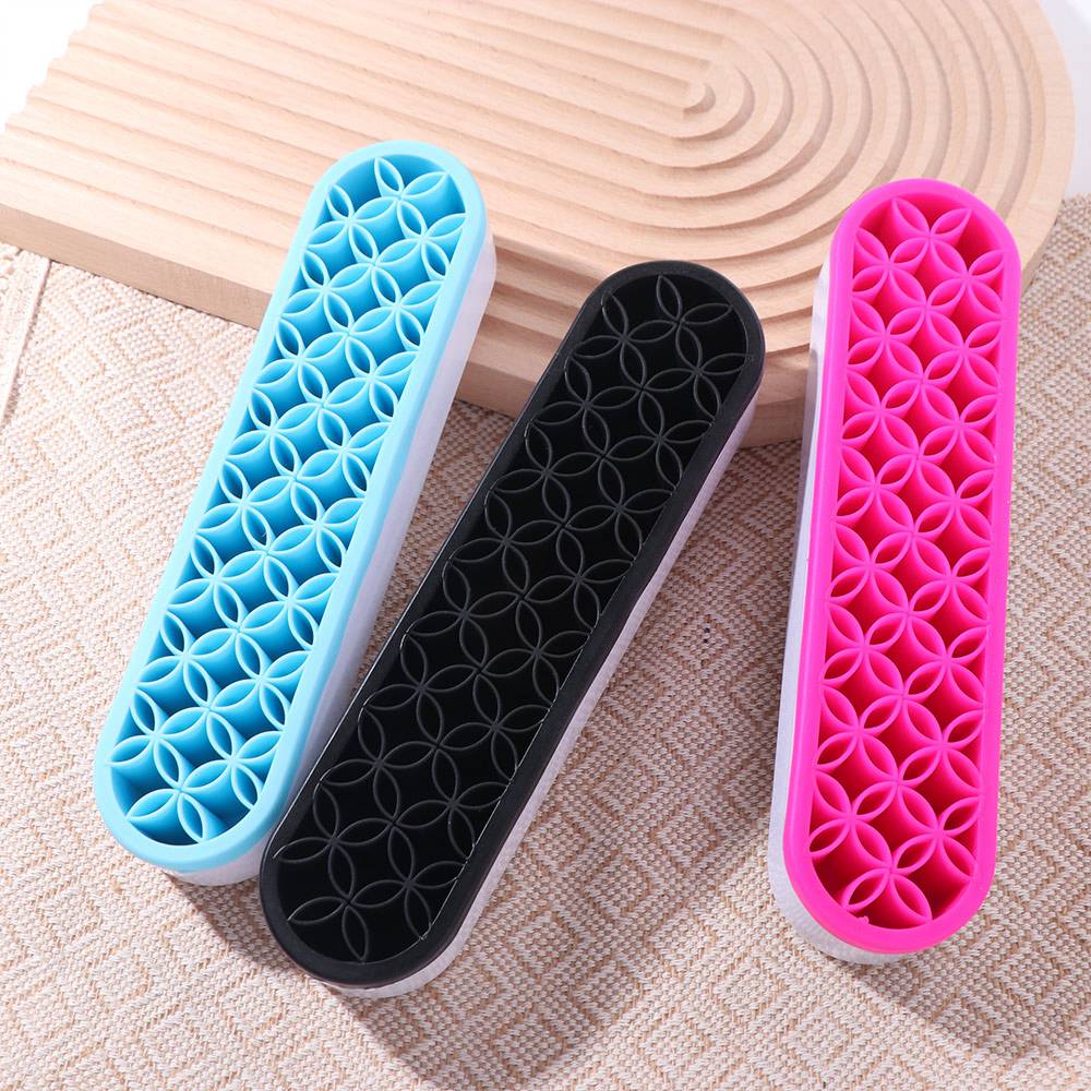 DIY Sewing Tool Rack Silicone Structure Pen Storage Case Makeup Brush Holder Makeup Tools