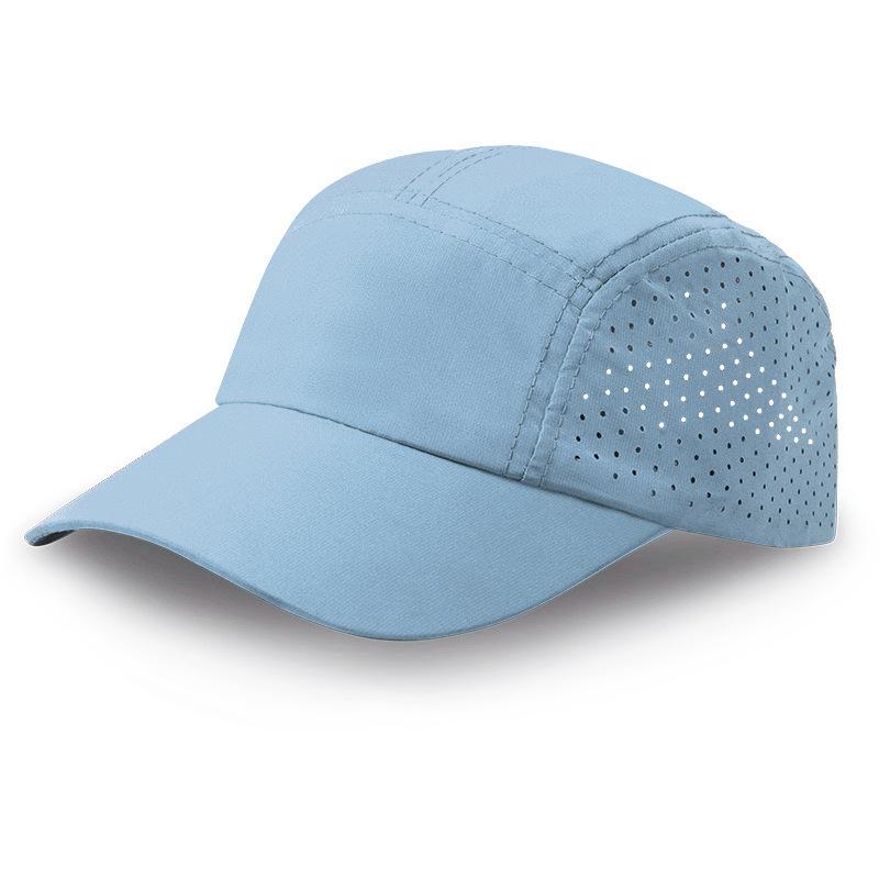 Casquette de Baseball Vintage pour la Course Perforée Séchage Rapide Respirante Imperméable Protection Solaire Chapeau d'Été Impression Bouffante Unisexe