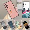 Surfboard Surfing Surf Girl TPU Phone Case For Samsung Galaxy Note 10 Pro S26 S25 S24 S23 S22 Ultra Plus S21 FE S20 Cover