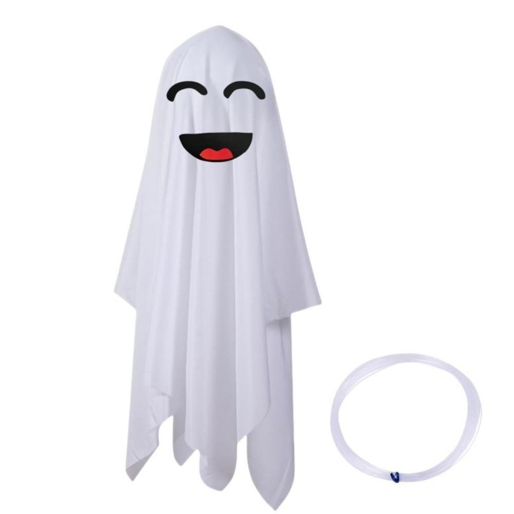 Eerie Halloween Hanging Ghost Decor White Front Door Hanging Halloween Gifts