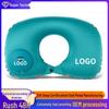 Custom Inflatable U-Shaped Travel Neck Pillow for Car & Airplane